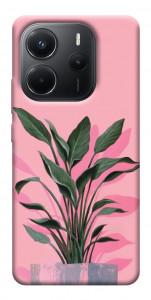 Чохол Pink plant для Xiaomi Redmi Note 14 4G (Europe version)