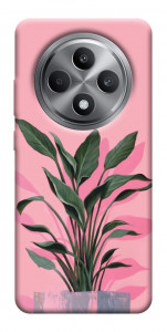 Чохол Pink plant для Oppo Reno 12 F 4G