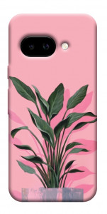 Чехол Pink plant для Google Pixel 9a