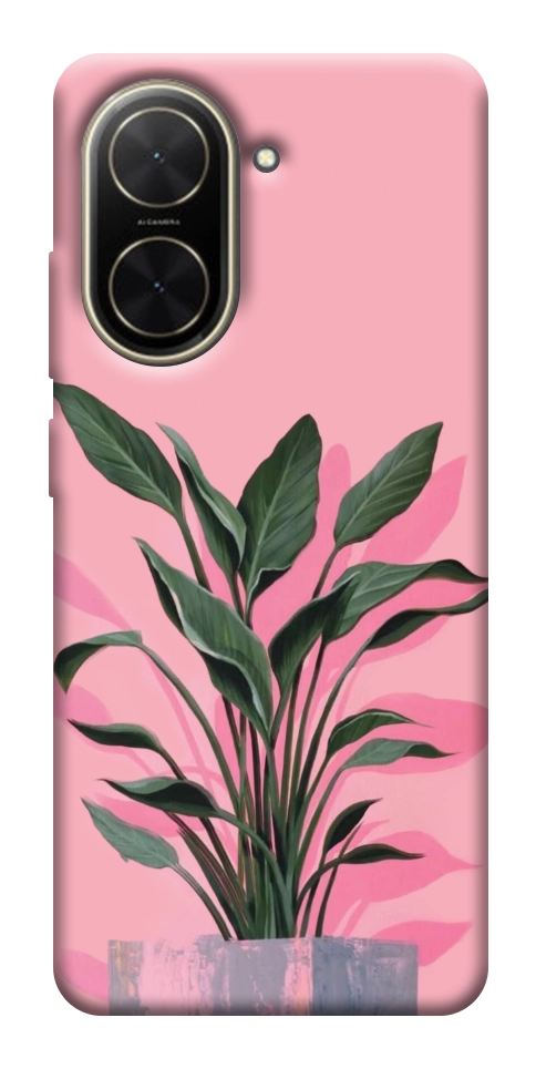 Чехол Pink plant для Xiaomi Poco C71