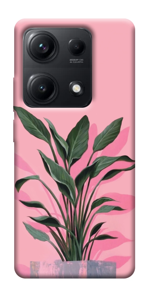 Чехол Pink plant для Xiaomi Redmi Note 14S