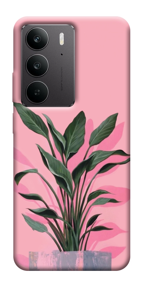 Чохол Pink plant для Realme C75