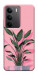 Чохол Pink plant для Realme C75