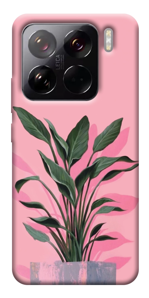 Чохол Pink plant для Xiaomi 15 Pro