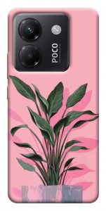Чехол Pink plant для Xiaomi Poco M7 Pro 5G