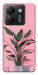 Чехол Pink plant для Xiaomi Poco M7 Pro 5G