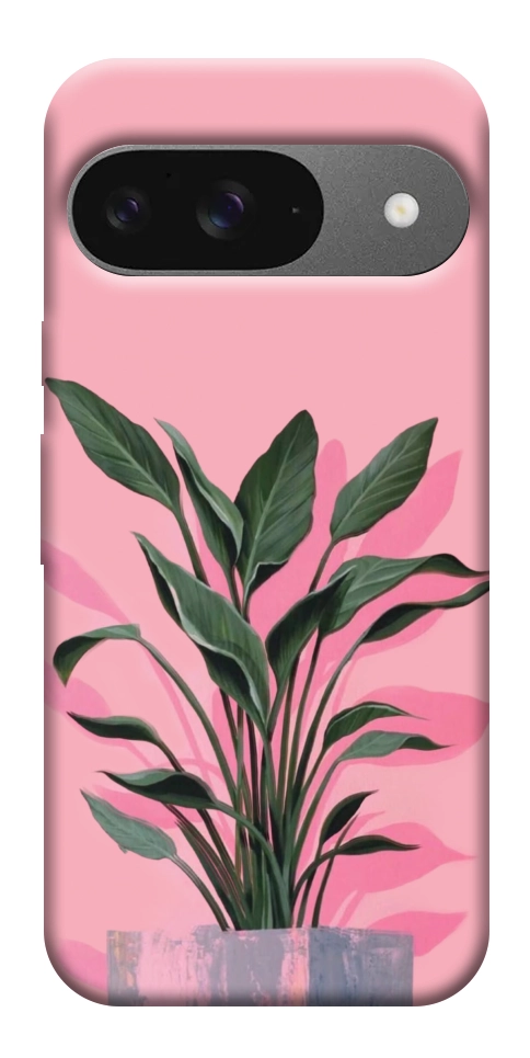 Чехол Pink plant для Google Pixel 10