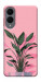 Чохол Pink plant для Galaxy S25 Edge