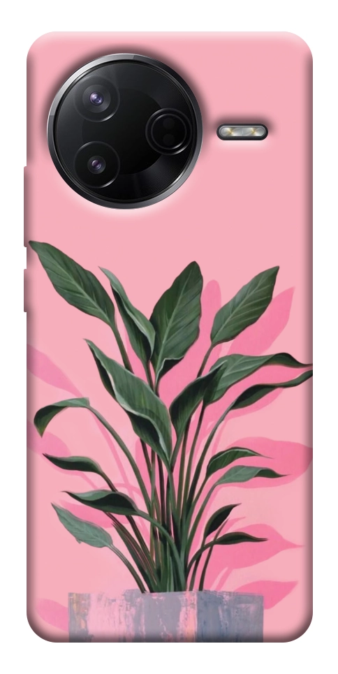 Чехол Pink plant для Xiaomi Poco F7 Pro