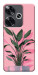 Чохол Pink plant для Xiaomi Poco F6
