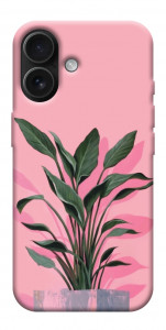 Чехол Pink plant для iPhone 17