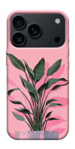 Чехол Pink plant для iPhone 17 Pro