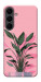 Чехол Pink plant для Galaxy S25 FE