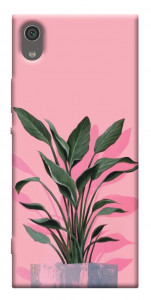 Чехол Pink plant для Sony Xperia XA1