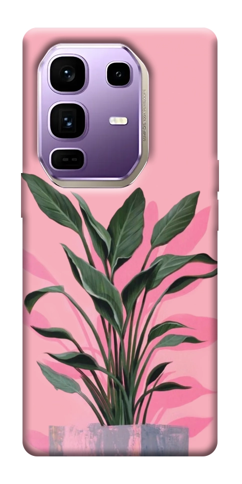 Чехол Pink plant для Infinix Note 50 Pro+