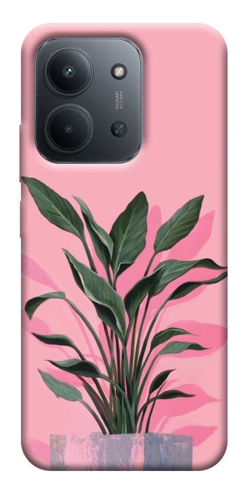 Чехол Pink plant для Xiaomi Redmi 15C (Europe version)