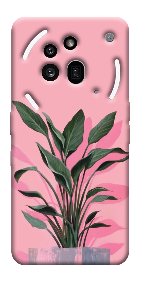Чехол Pink plant для Nothing Phone (3a) Pro
