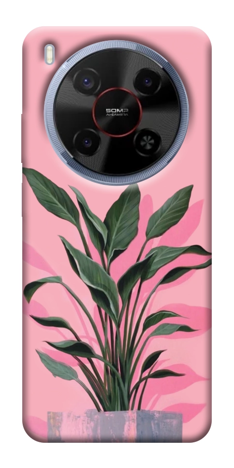 Чохол Pink plant для ZTE Nubia V70 Max
