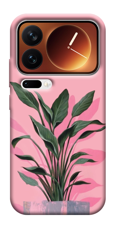 Чехол Pink plant для Xiaomi 17 Pro Max
