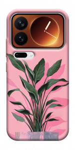 Чехол Pink plant для Xiaomi 17 Pro