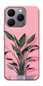 Чехол Pink plant для Realme 15T