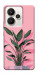 Чехол Pink plant для Realme 15