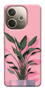 Чехол Pink plant для Oppo A5 Pro 4G