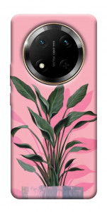 Чехол Pink plant для Huawei Honor X9c