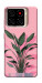 Чехол Pink plant для ZTE Blade A56