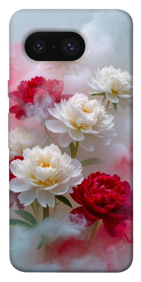 Чехол Red and white smoke для Google Pixel 8