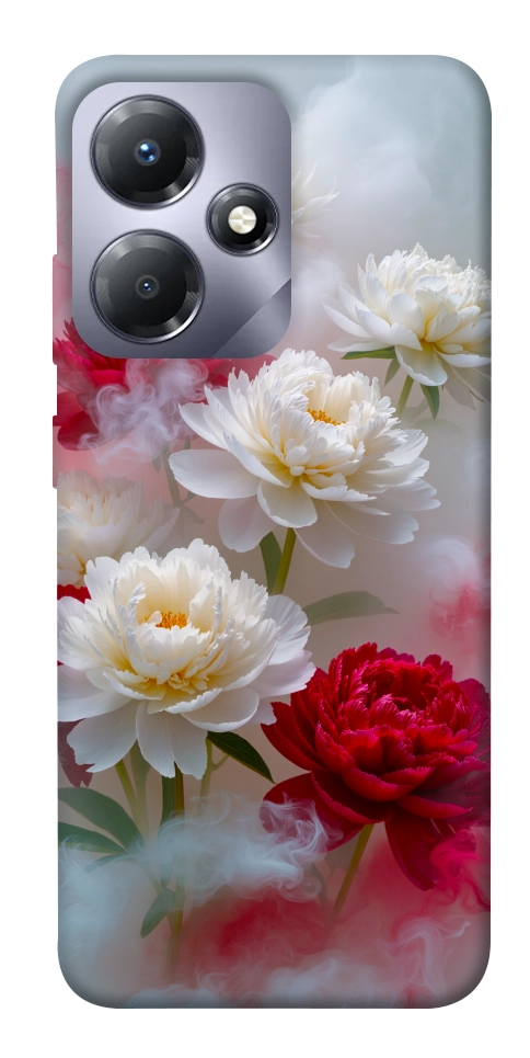 Чехол Red and white smoke для Infinix Hot 30i