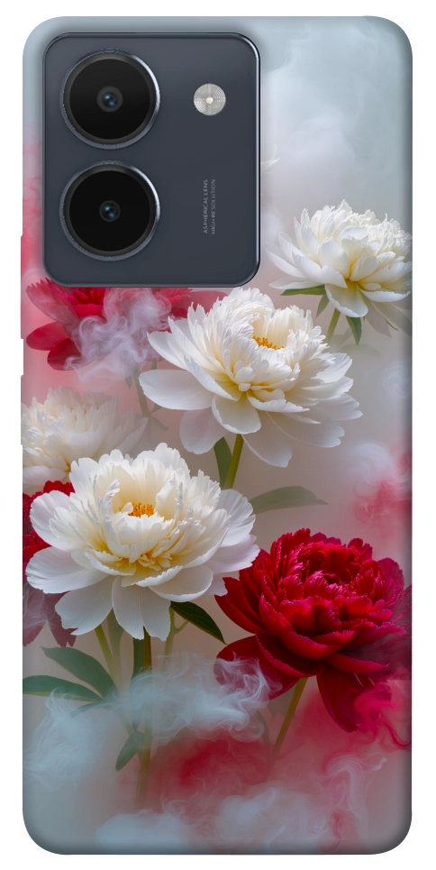 Чохол Red and white smoke для Vivo Y36