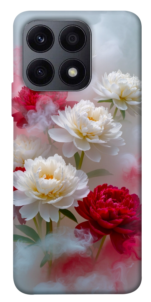 Чехол Red and white smoke для Huawei Honor X8a