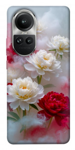 Чехол Red and white smoke для Oppo Reno10