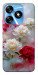 Чехол Red and white smoke для TECNO Spark 10