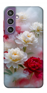Чехол Red and white smoke для Galaxy S23 FE