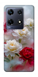 Чехол Red and white smoke для Infinix Note 30 Pro NFC