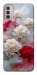Чехол Red and white smoke для Motorola Moto E30