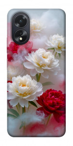 Чехол Red and white smoke для Oppo A38