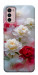 Чехол Red and white smoke для Motorola Moto G42