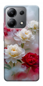 Чехол Red and white smoke для Xiaomi Redmi Note 13 4G