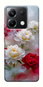 Чехол Red and white smoke для Xiaomi Poco X6