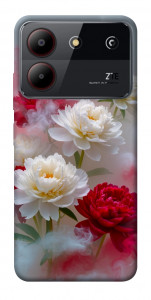 Чохол Red and white smoke для ZTE Blade A54 4G