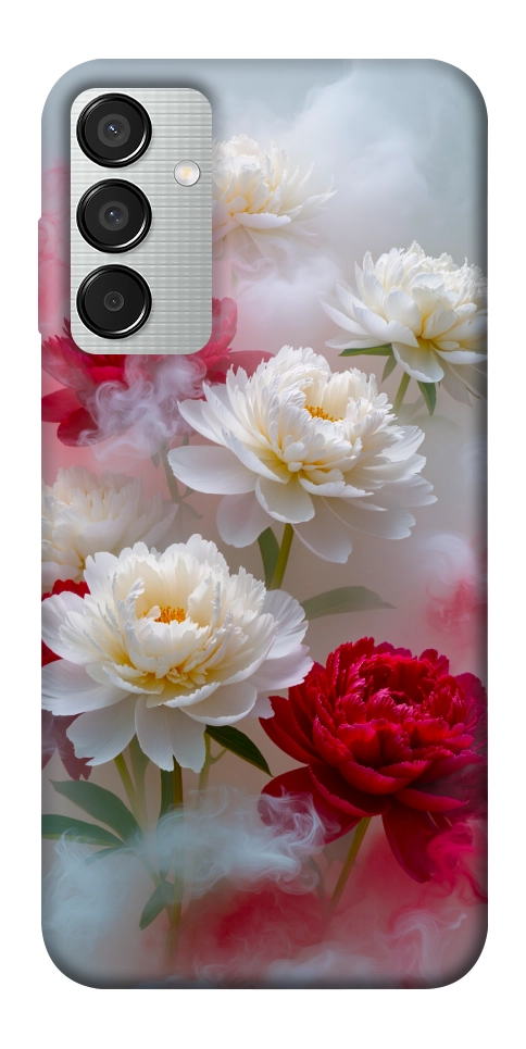 Чехол Red and white smoke для Galaxy M15 5G