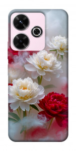 Чехол Red and white smoke для Xiaomi Redmi 13 4G