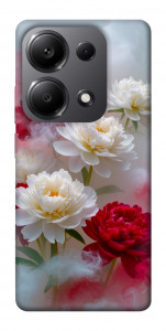 Чехол Red and white smoke для Xiaomi Redmi Note 13 Pro 5G