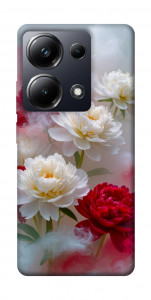 Чехол Red and white smoke для Xiaomi Poco M6 Pro 4G