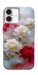 Чехол Red and white smoke для iPhone 16 Plus