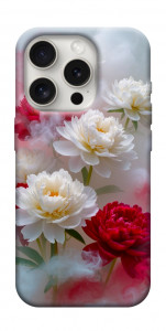 Чехол Red and white smoke для iPhone 16 Pro