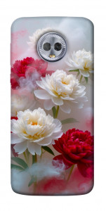 Чохол Red and white smoke для Motorola Moto G6 Plus